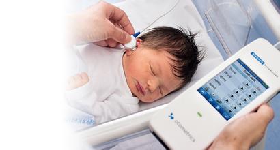 听力筛查是新生儿的必检项目，若受损会造成严重生理障碍